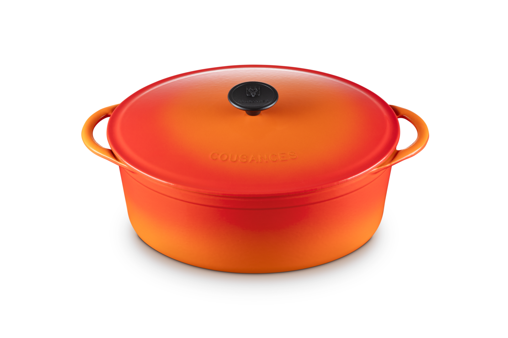 Cast Iron Cousances Oval Casserole