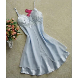 1Pc New Sale Women's Lace Lingerie Nightgown Babydoll Strap Sleepwear Sleepshirts - Deanwangkt