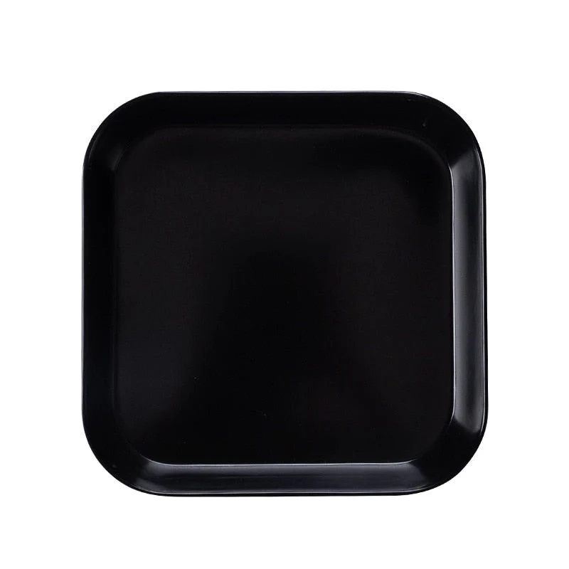 HULIANFU Snack Platter Snack Dish Small Bone Dish Spit Bone Dish Melamine Plate Small Plate Household Bone Bone Small Dish Cake Plate - Deanwangkt