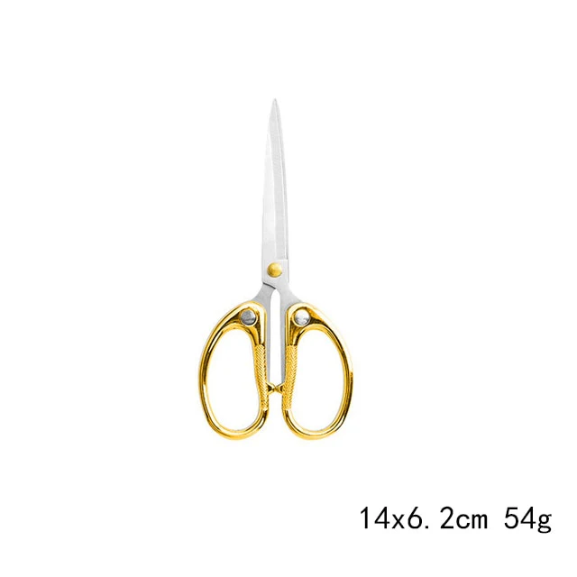 HULIANFU Vintage Stainless Steel Tailor Yarn Trim Cut cross stitch Scissor fabric Needlework Embroidery Thread knitting tool Sewing Tool - Deanwangkt