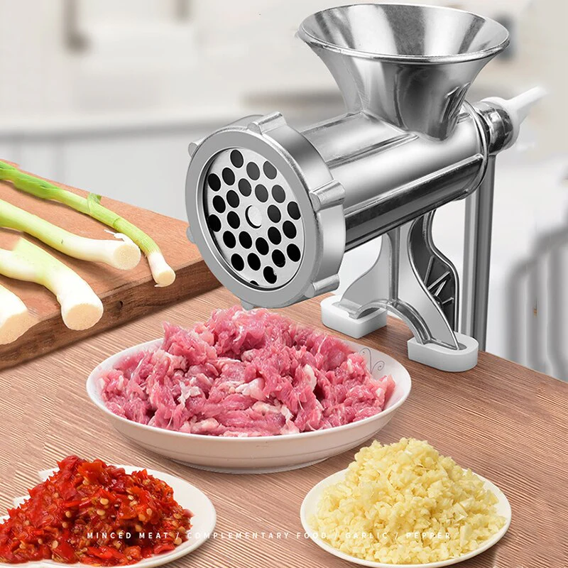 HULIANFU Sausage Filling Machine Enema Manual Meat Grinder Tank Sausage Minced Meat Loaded Small Hand-cranked Meat vegetable Machine Tool - Deanwangkt
