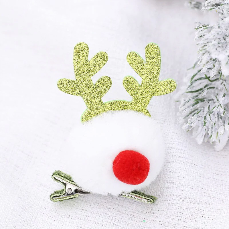 HULIANFU 2026  Christmas Headband Adornment Cute Antler Festival Style Headband Reindeer Ornaments Party Horns Cosplay Accessories - Deanwangkt