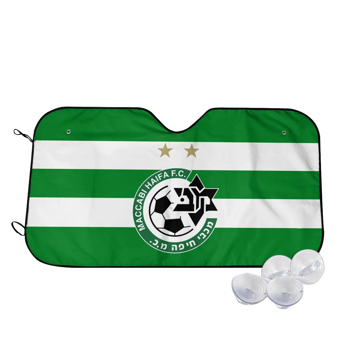 HULIANFU Israel Maccabi Haifa FC Car Windshield Sun Visor Can Effectively Block The Sun For Your Car - Deanwangkt