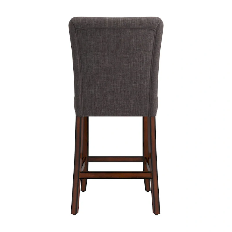 Parson Classic Linen Counter Height High Back Stools (Set of 2) by iNSPIRE Q Bold