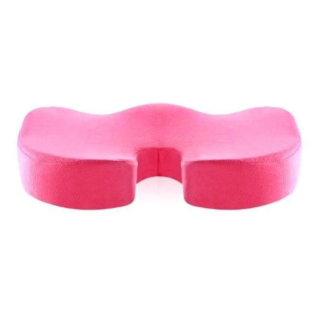 HULIANFU Travel Coccyx Seat Cushion Memory Foam U-Shaped Pillow For Chair Cushion Pad Car Office Hip Support Massage Orthopedic Pillow - Deanwangkt