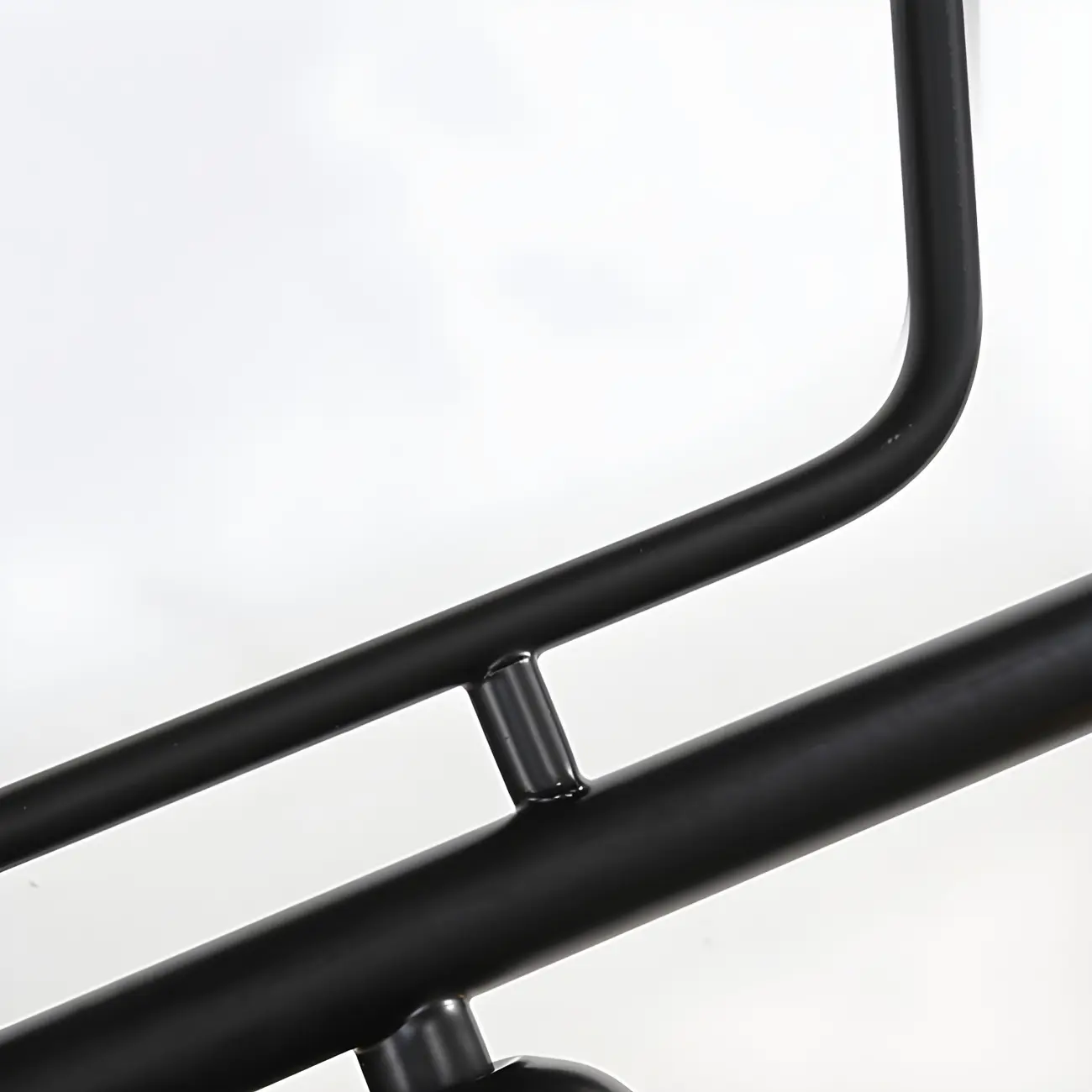 Modern Black Metal Flower Glass Bathroom Vanity Light