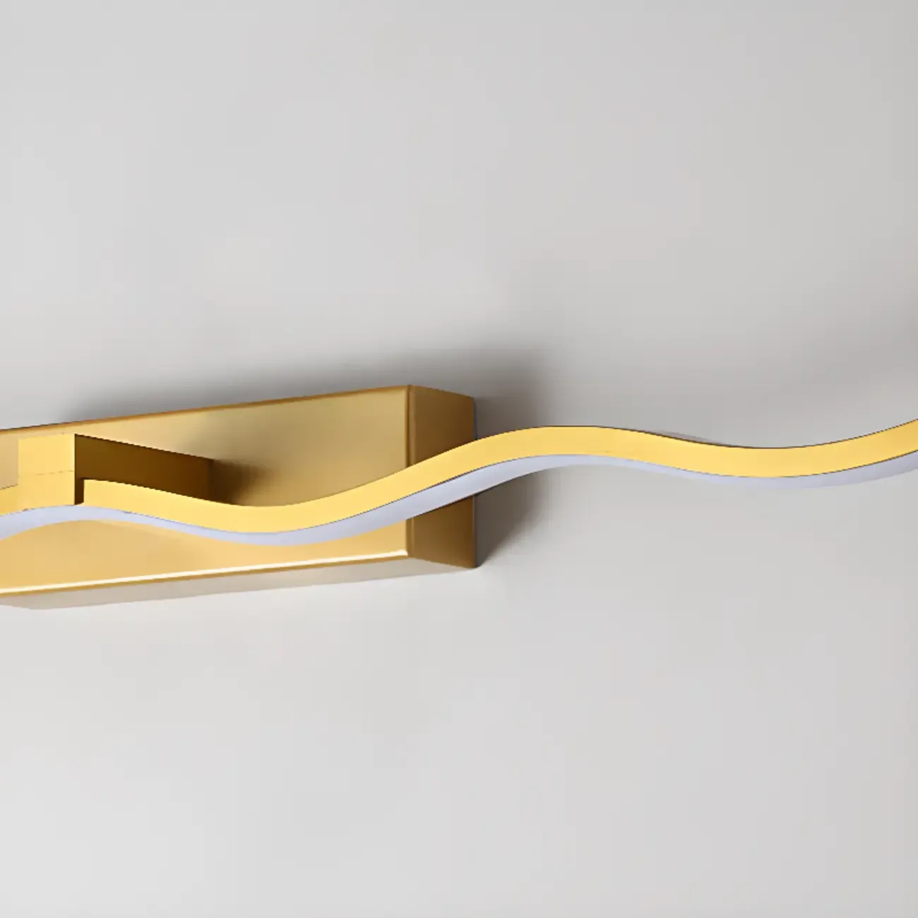 Wall-Mounted Bathroom LED Vanity Light with Silica Gel Shade