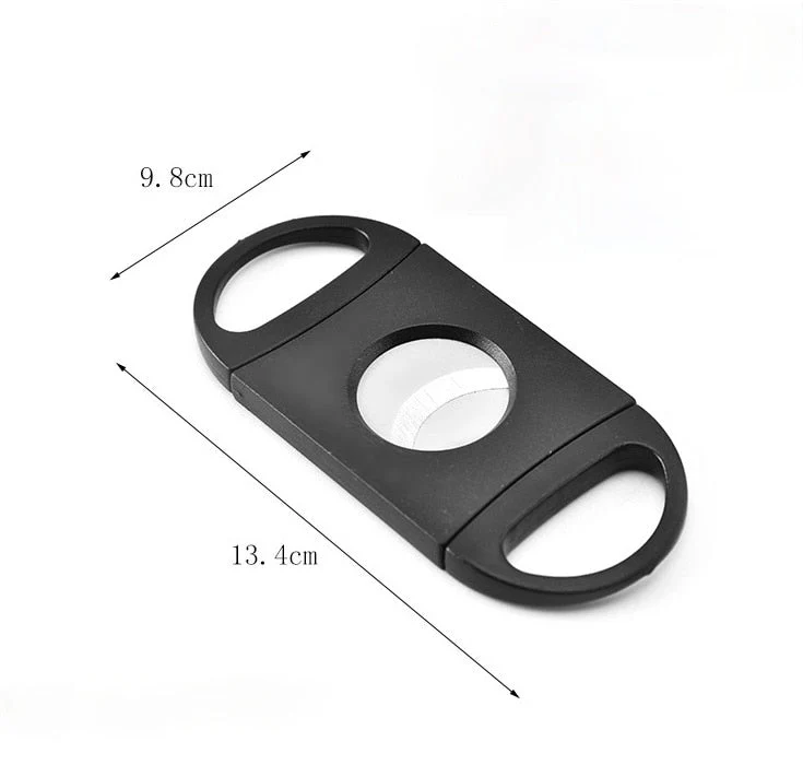 HULIANFU Stainless Steel Cigar Cutter New Metal Classic Guillotine Scissors Gift Portable Smoking Accessories Gifts For Man cool gadgets - Deanwangkt