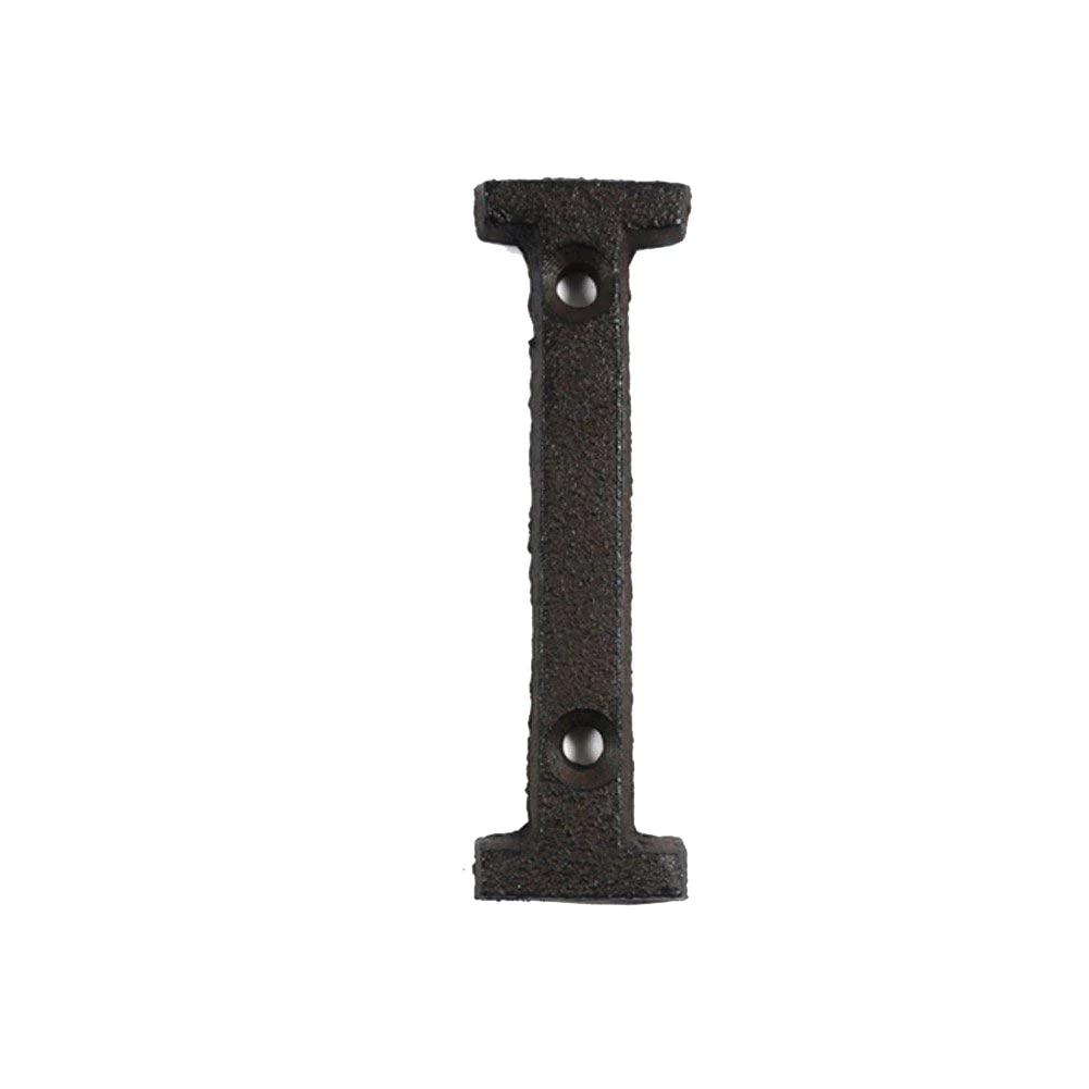 HULIANFU Metal Letters Numbers Cast Iron Decoration House Sign Doorplate DIY Cafe Wall CLH@8 - Deanwangkt