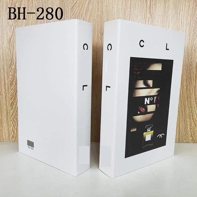 HULIANFU Ins Fashion Fake Books for Decoration Home Decor Coffee Table Book Simulation Prop Book Model Hotel Room Unopenable Box Book - Deanwangkt