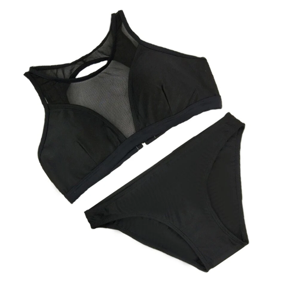 Brazilian Biquinis Women Sexy Push Up Bathing Suits Ring Design Beach Swim Wear Bandeau Strapless Bikini Set Maillot De Bain de - Deanwangkt