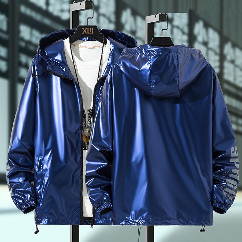 Spring Autumn Waterproof Oversize Jacket Women Clothes Hooded Zipper Bomber Jackets Outerwear Harajuku Windbreaker Coat - Deanwangkt
