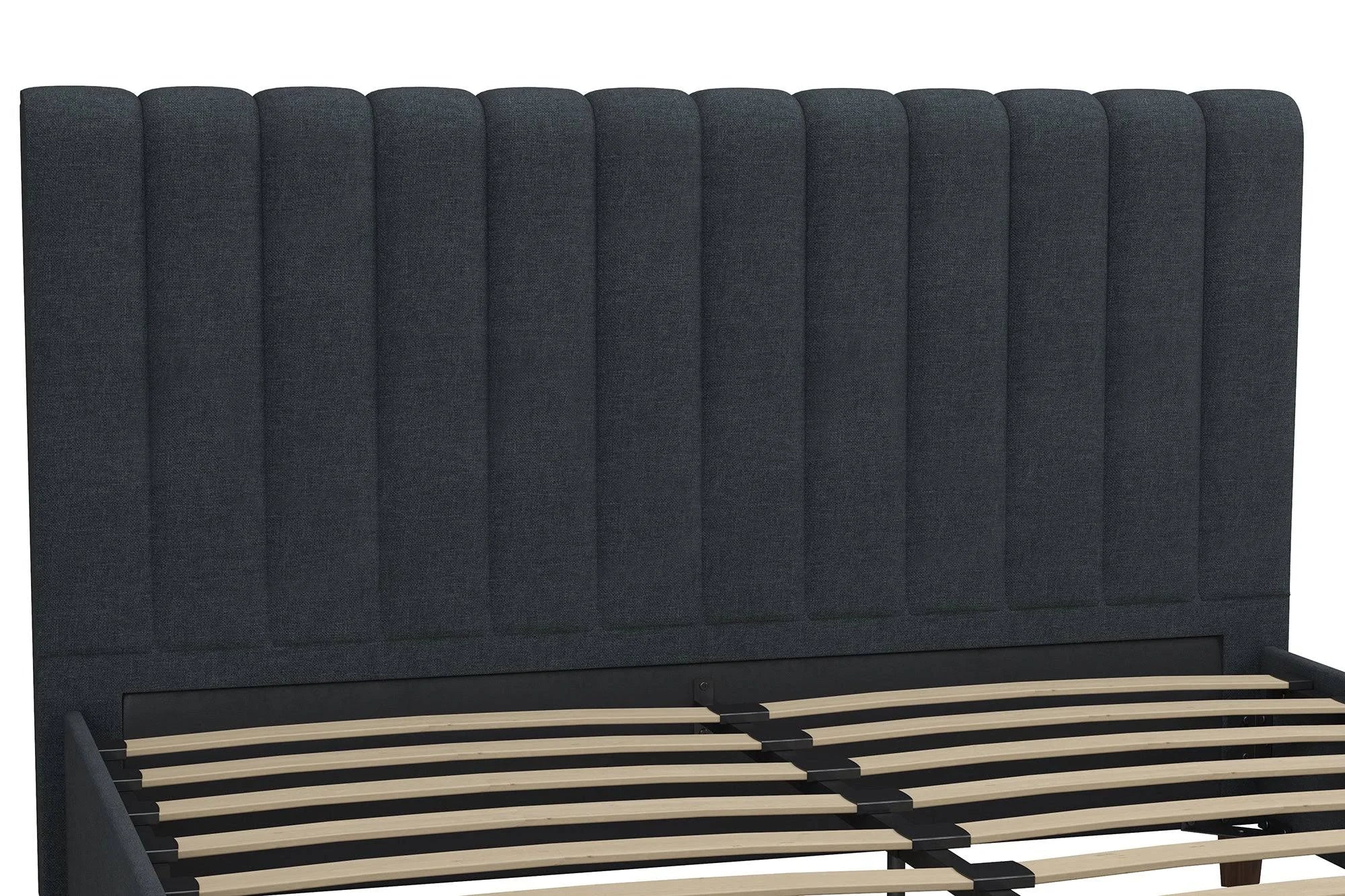 Novogratz Brittany Upholstered Bed (Green - King)