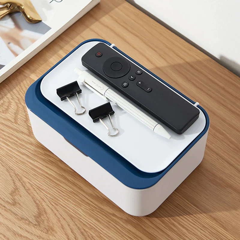 HULIANFU New   Plastic Tissue Box With Lid Wet Tissue Holder Baby Wipes Paper Storage Box Paper Towel Dispenser Home Napkin Organizer - Deanwangkt