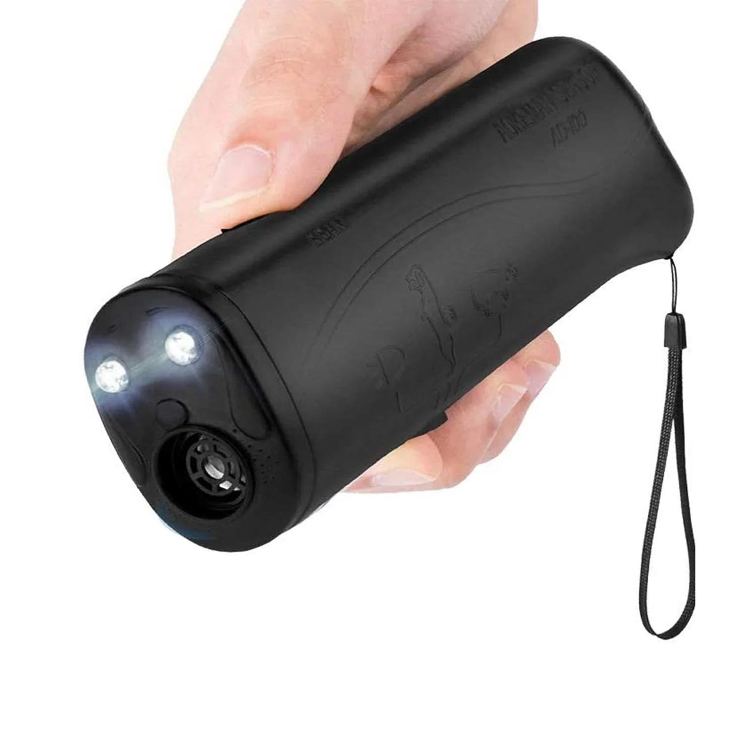 HULIANFU Pet Dog Repeller Anti Barking Stop Bark Training Device Trainer LED Ultrasonic Anti Barking Ultrasonic Without Battery - Deanwangkt