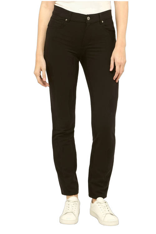 Slim Fit Business Hose Damen Cici in Schwarz für Büro und Alltag