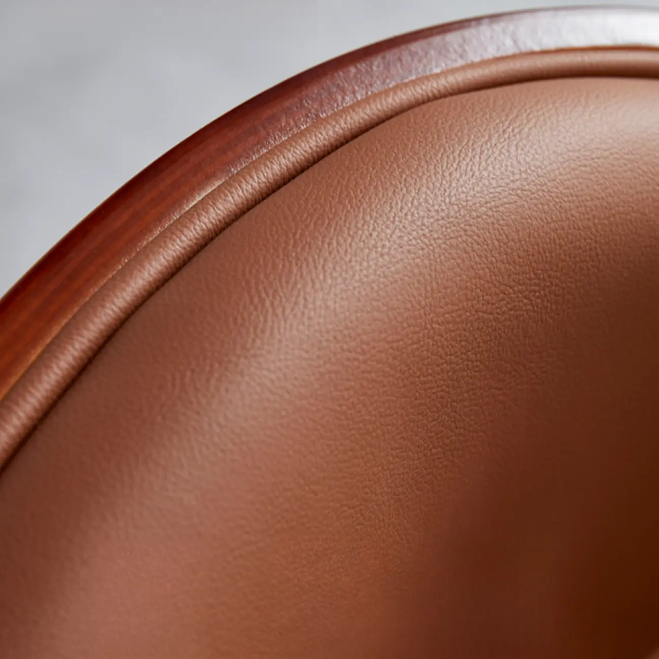 Bucket Adjustable Swivel Leather Bar Stools