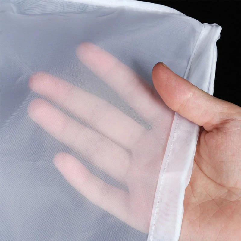 HULIANFU Soy Milk Wine Filter Bag Nut Milk Bag Tea Coffee Oil Yogurt Filter Net Mesh Kitchen Food Reusable Nylon Filter Bags Strainer - Deanwangkt
