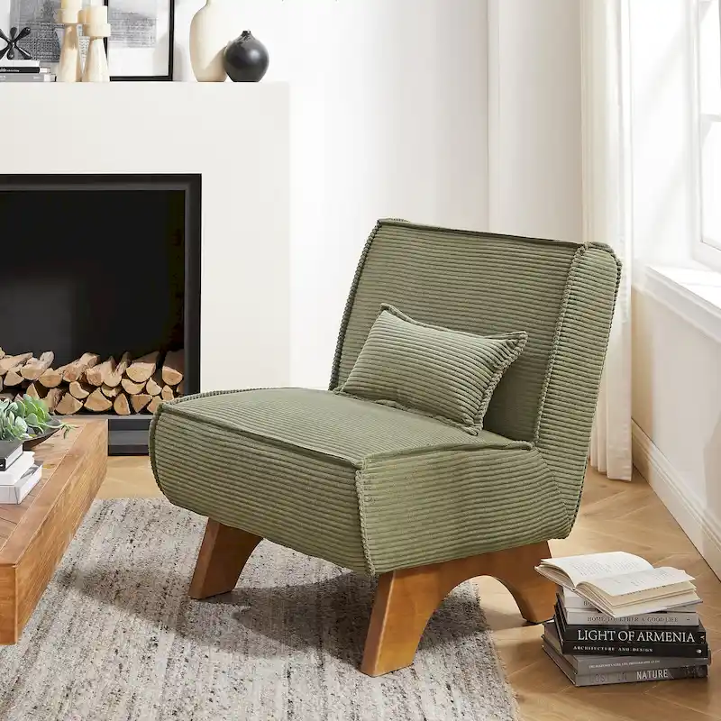 Art Leon Comfortable Polyester Accent Chair