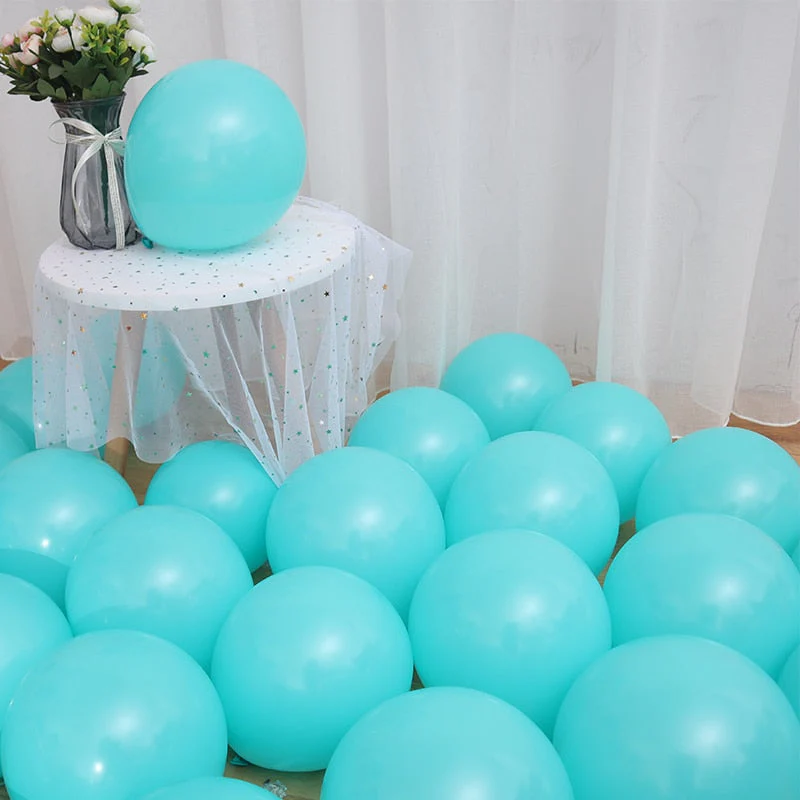 HULIANFU Latex Balloons 10 inch Large Helium Party Balloons for Wedding Birthday Party Supplies Ceremony Decorations 30/50/100 pcs - Deanwangkt