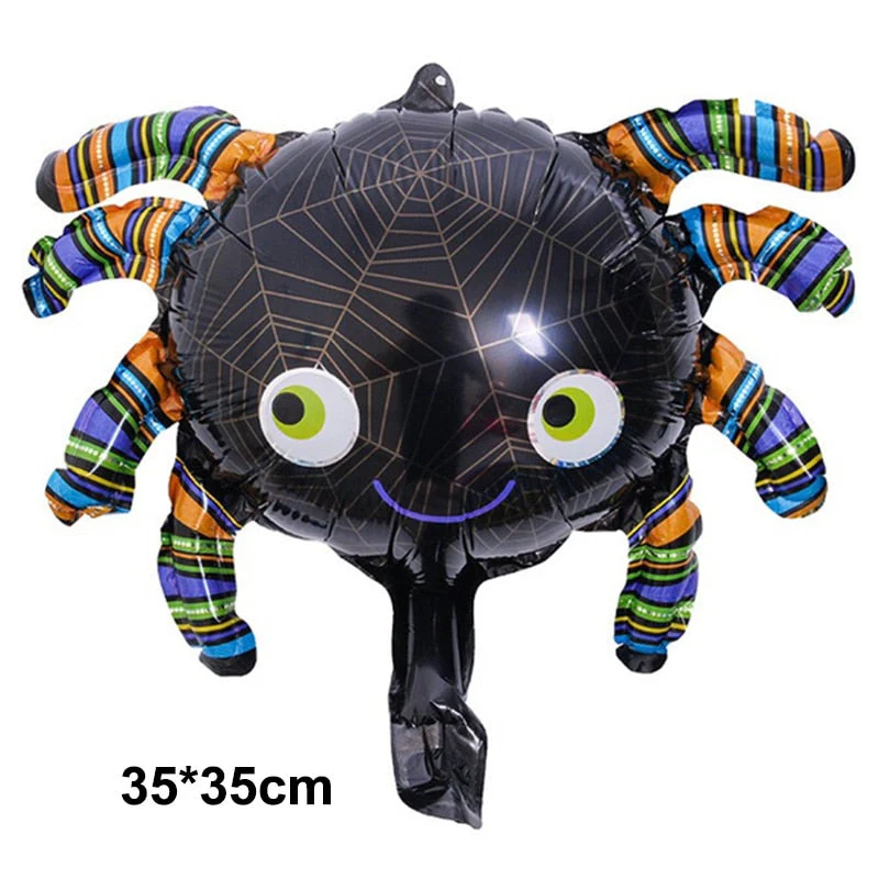 HULIANFU Large 86x165cm Skeleton Man Balloons Halloween Decorations Globos Scary Halloween Skull Ballons Halloween Party Home Decorations - Deanwangkt