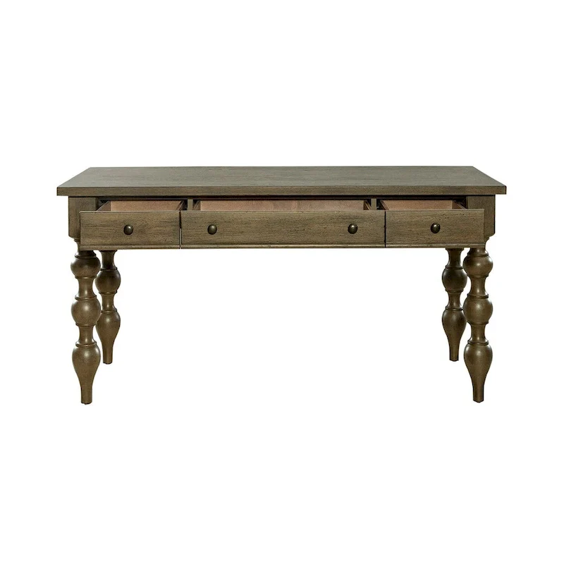 Dusty Taupe Writing Desk