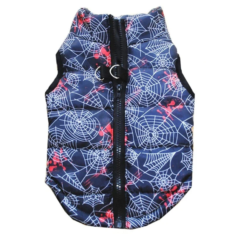 HULIANFU Warm Dog Clothes For Small Dog Windproof Winter Pet Dog Coat Jacket Padded Clothes Puppy Outfit Vest Yorkie Chihuahua Clothes - Deanwangkt