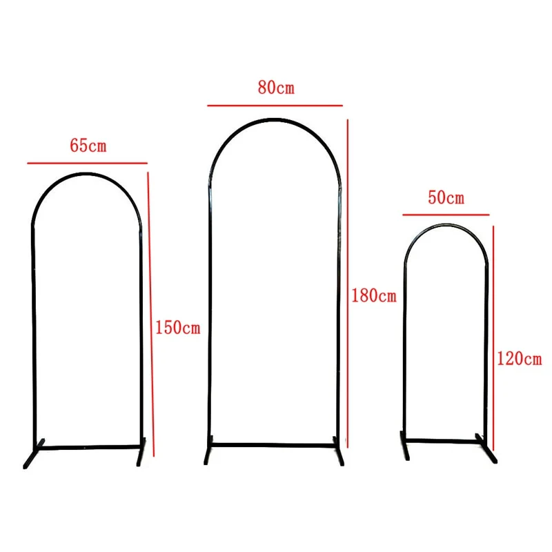 HULIANFU Wedding Arch Iron Pipe Irregular Shape Arch Stand Wedding Metal Props Backdrop Artificial Flower Stand wrought iron screen - Deanwangkt