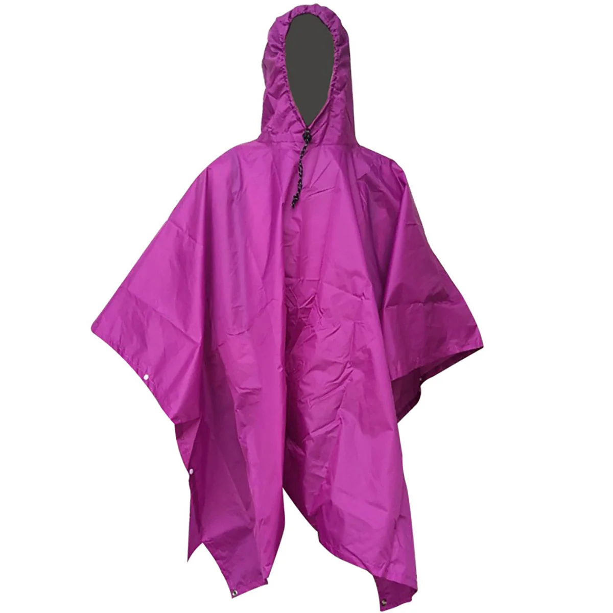 HULIANFU Portable Multifunctional 3 In 1 Rain Coat Hiking Camping Raincoat Poncho Mat Awning Durable Outdoor Activity Rain Gear Supplie - Deanwangkt