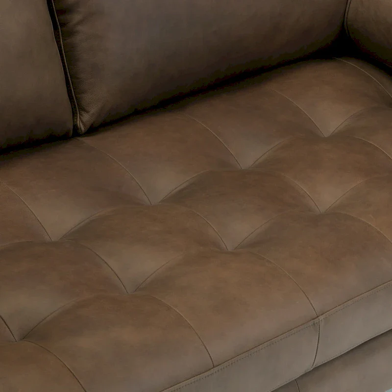 Napa 72 Apartment Sofa - Full Grain Genuine Italian Leather