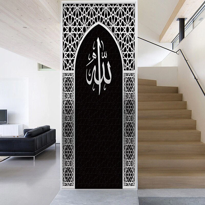 HULIANFU 2026  Simulation Of Gilt Leaves DIY Door Stickers Home Decoration Wall Sticker Kitchen Art Mural Peel & Stick Waterpoof PVC Wallpaper - Deanwangkt