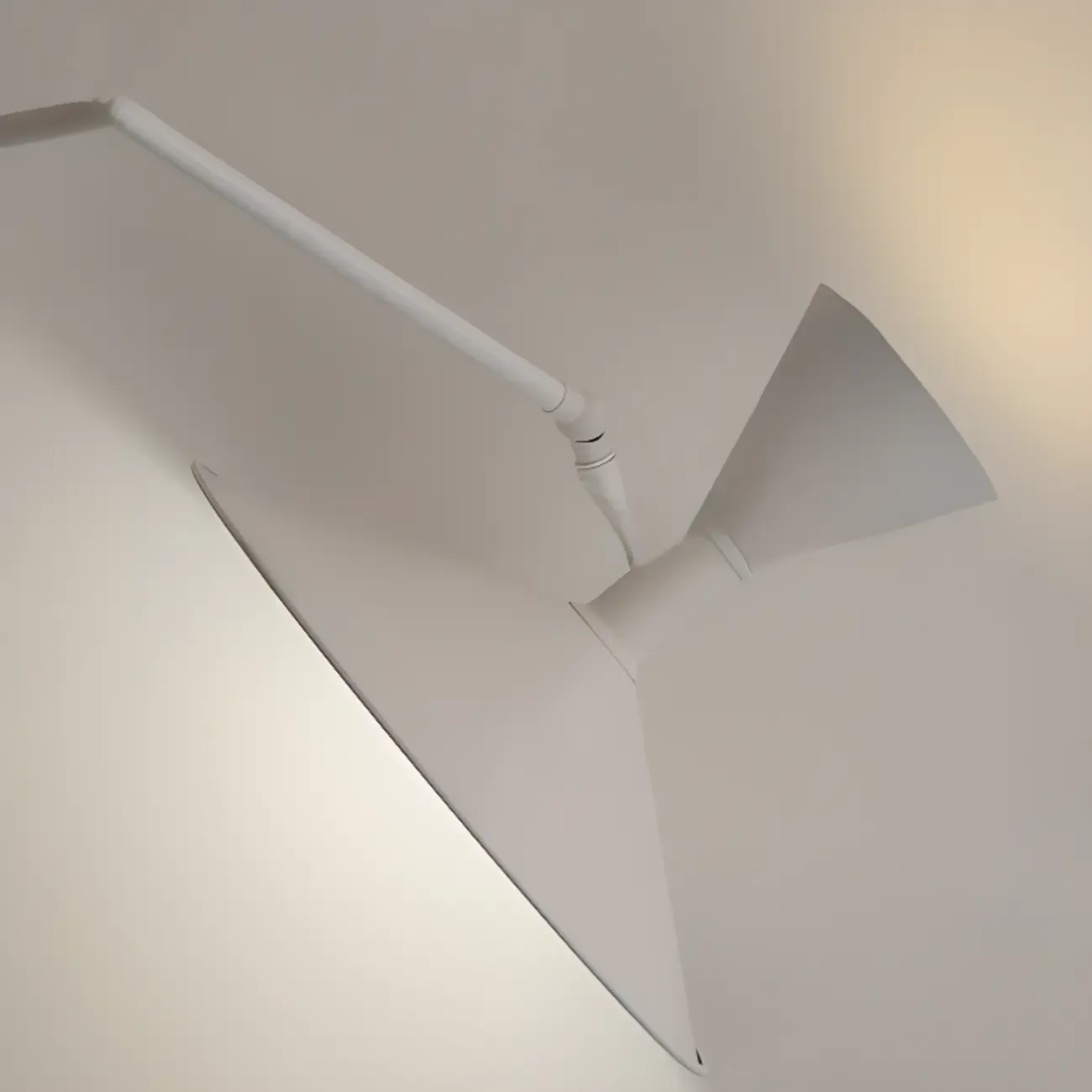 Modern White Plug-In Adjustable Wall Sconce in 2-Light