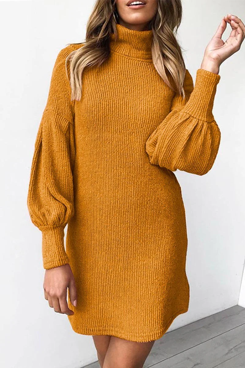 hulianfu hulianfu O Neck Autumn Sexy Dress(3 Colors) - Deanwangkt