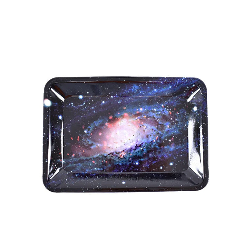HULIANFU Tobacco Rolling Tray 18*12.5CM Herb Tobacco Tinplate Plate Smoking Accessories Cigarette Rolling Tray For Grinder - Deanwangkt