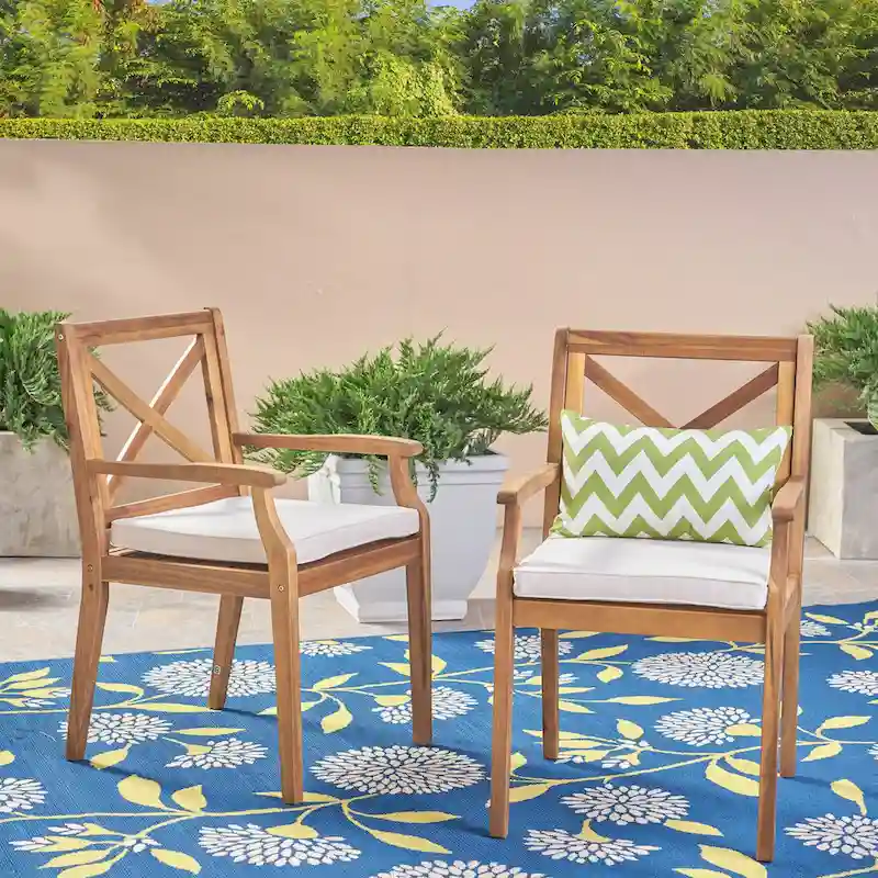 2PCS Dining chair with cusions