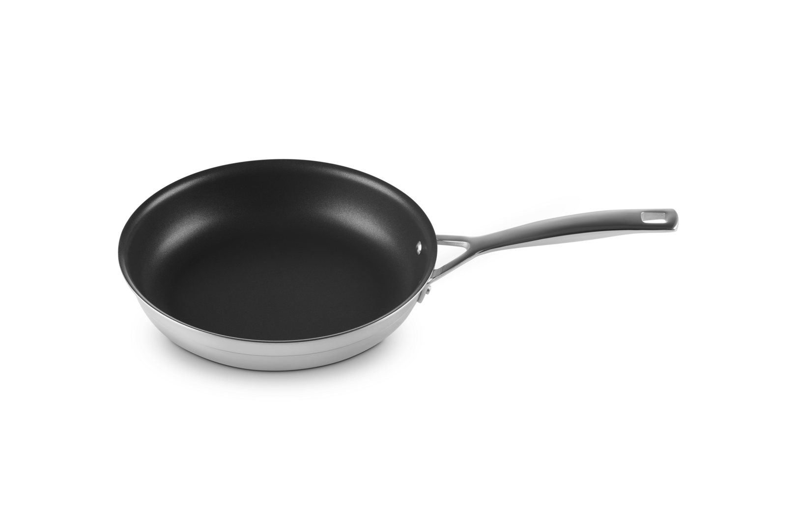 3-ply Stainless Steel Non-Stick 2-piece 24/28cm Frying Pan Set