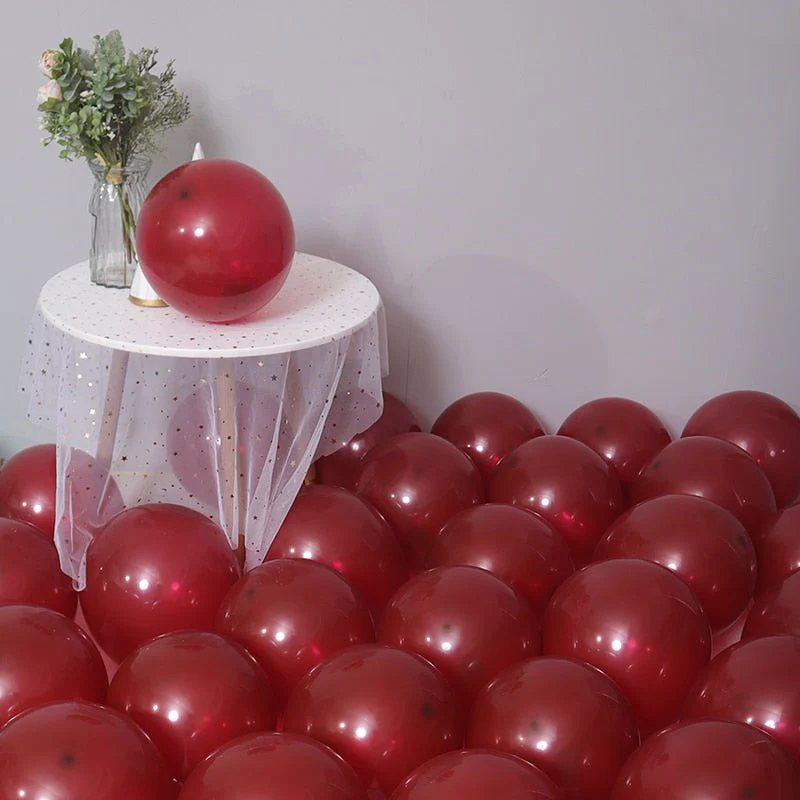 HULIANFU Latex Balloons 10 inch Large Helium Party Balloons for Wedding Birthday Party Supplies Ceremony Decorations 30/50/100 pcs - Deanwangkt