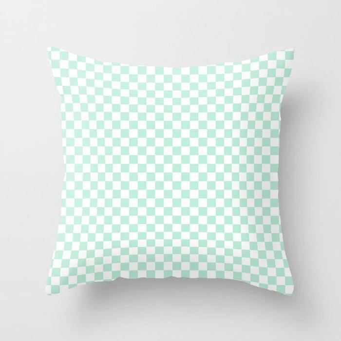 HULIANFU Super Hot Hipster Light Blue Green Mint Cushion Cases Modern Geometry Print Boho Decorative Pillowcase Sofa Couch Throw Pillows - Deanwangkt