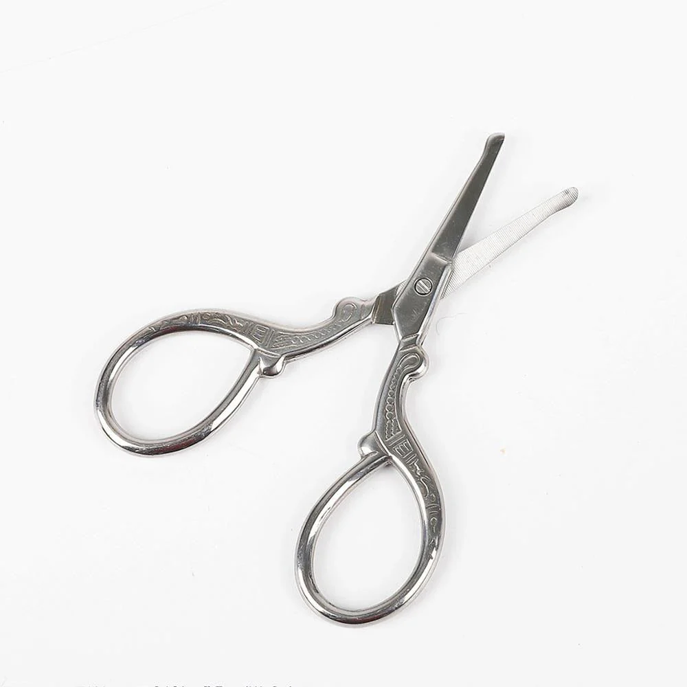 HULIANFU Vintage Stainless Steel Tailor Yarn Trim Cut cross stitch Scissor fabric Needlework Embroidery Thread knitting tool Sewing Tool - Deanwangkt