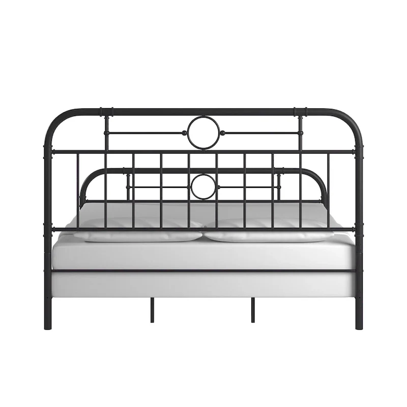 Kendal Black Metal Bed by iNSPIRE Q Classic