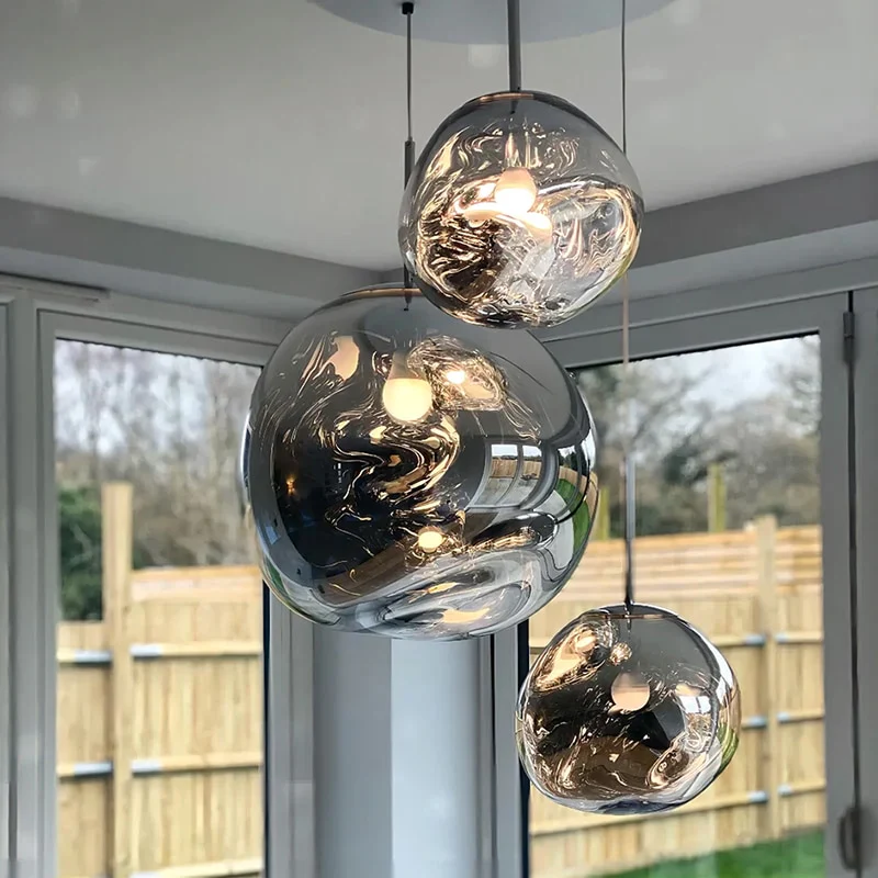 HULIANFU Nordic Led Pendant Lights Lighting Modern Macaron Deco Pendant Lamp Creative Industrial PVC Lava Lamp Loft Bar Cafe Hanging Lamp - Deanwangkt