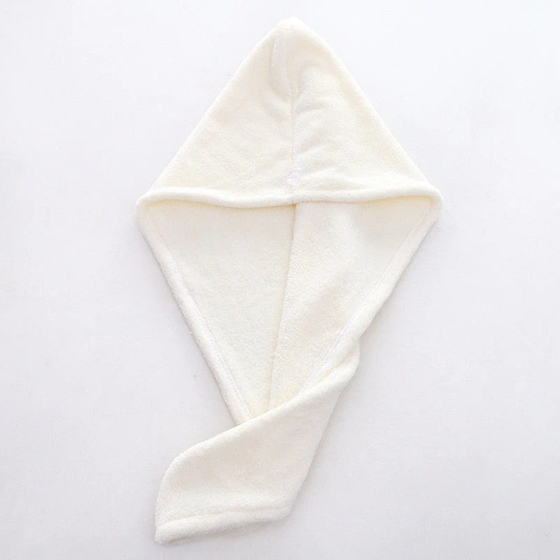 HULIANFU Magic Microfiberrapid drying hair towel towels bathroom Bath Wrap Hat Quick Cap Turban Dry toallas - Deanwangkt
