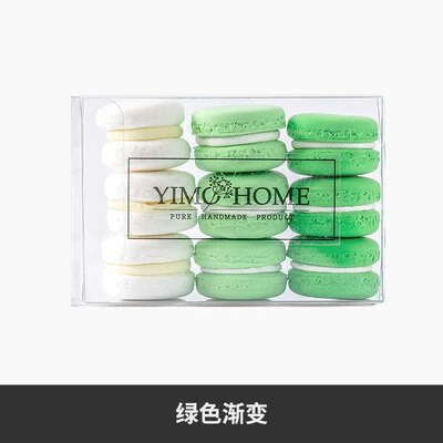 HULIANFU Simulation macaron model fake cake cream children birthday party photo decoration wedding dessert window decoration ornaments - Deanwangkt