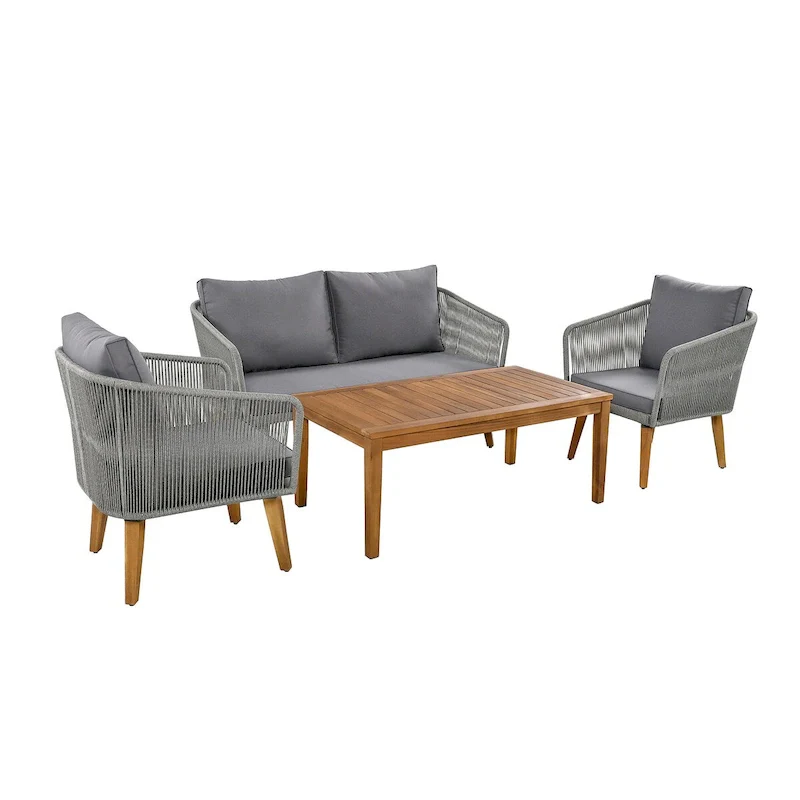 4-Piece Patio Conversation Set