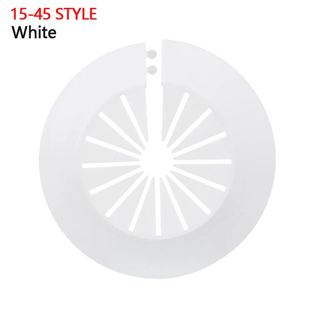 HULIANFU Light Pipe Decorative Cover Decorative Angle Valve Plumb-Pak Pipe For Wall Ducts Home Hollow Occlusion Decoration Radiator Pipe - Deanwangkt