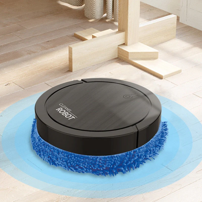 HULIANFU Intelligent Automatic Electric Mopping Robot Household Wet and Dry Mopping USB Charging Home Cleaner Robot - Deanwangkt