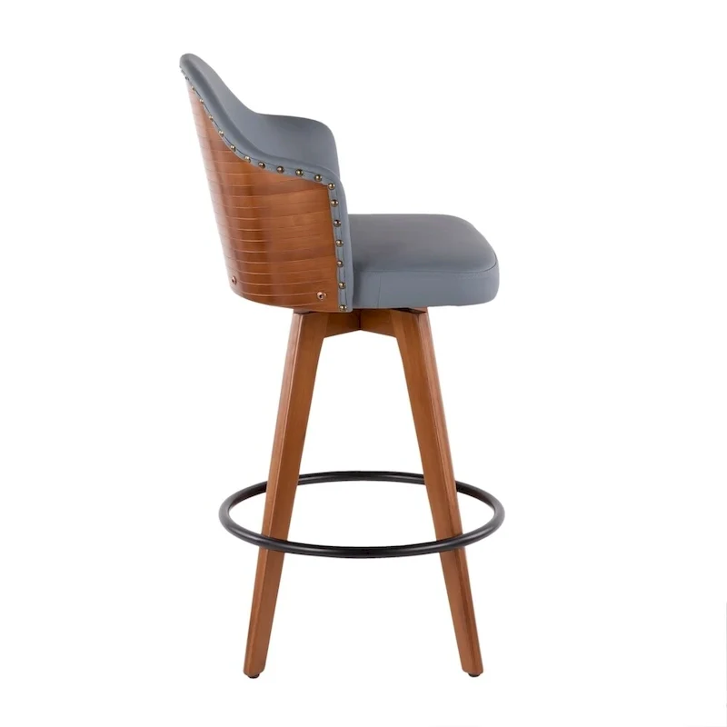 Valsatra Mid-century Modern Counter Stool
