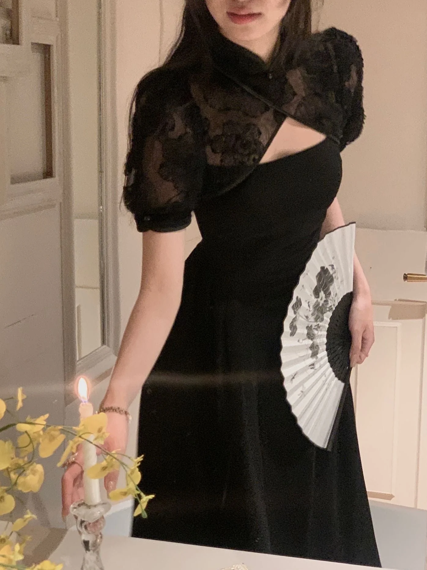 Hulianfu Women Elegant Midi Two Piece Dress Set Vintage Summer New Spaghetti Strap Sexy Party Slim Prom Clothes Korean Party Vestidos - Deanwangkt