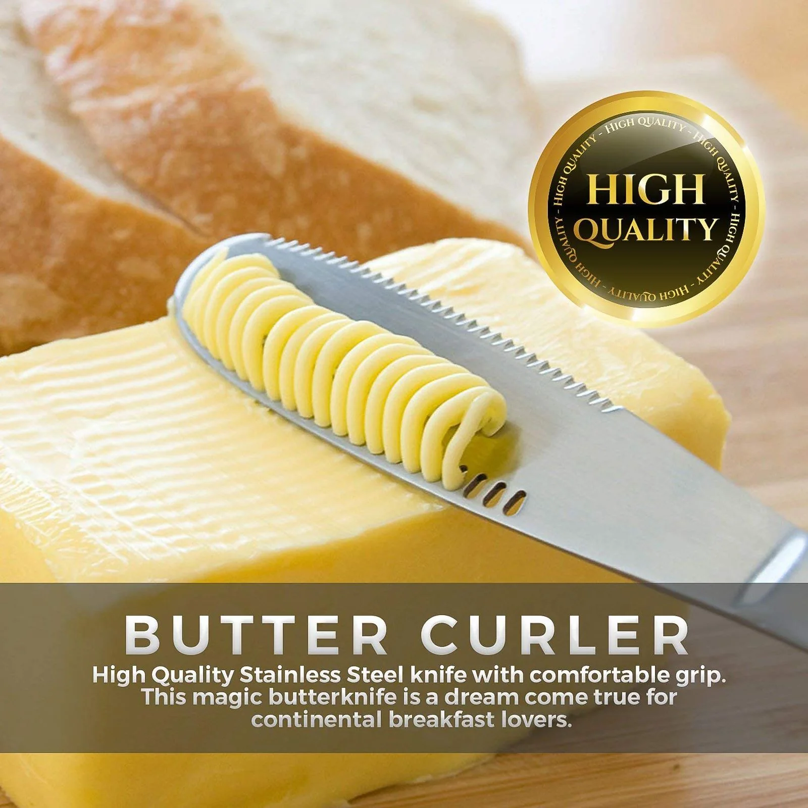 HULIANFU Stainless Steel Butter Dish Box Container Cheese Server Storage Keeper Tray With Lid Fresh Keeping Container Kitchen Dinnerware - Deanwangkt