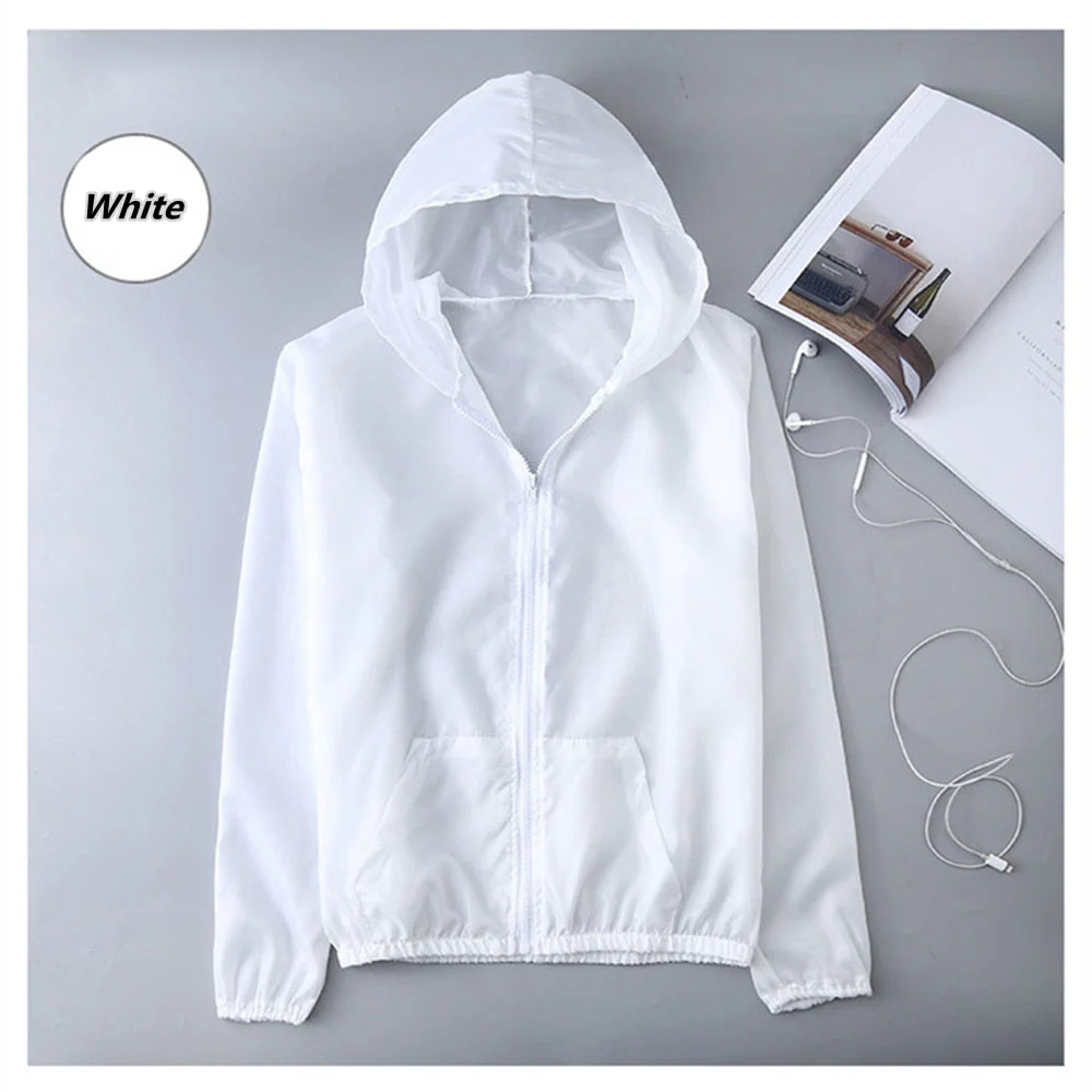 Hulianfu NEW Camping Hiking Jacket Men Women Streetwear Sun Protection Clothing Fishing Clothes Quick Dry Skin Windbreaker Coats - Deanwangkt